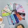 Portable Bus ID Credit Card Storage Bag Small Mesh Double Layer Coin Bags Money Wallet Purse Earphone Cable Line Organizer Pouch
