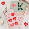 500Pcs/Roll Happy Valentine's Day. Red Hearts Kids Rewards Stickers - DIY Scrapbooks Album Decor Sealing Label Decals