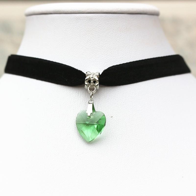 Gothic Lolita Punk Triangle Choker Necklace Black Velvet Steampunk Tattoo Necklaces Torques Jewellery Clavicle Colar Bijoux
