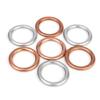 N0138157 Automotive Oil Drain Plug Sealing Washer Metal Gasket Crush Washer For Auto Engine Protection