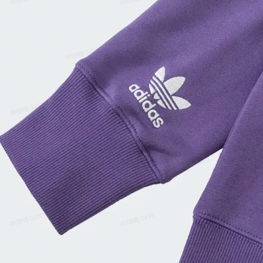 adidas Originals x Su Yiming Collaborative Sports Hoodie Unisex Purple