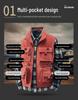 Men's Outdoor Workwear Multi-Pocket Vest - Thin, Sleeveless Fishing & Photography Jacket