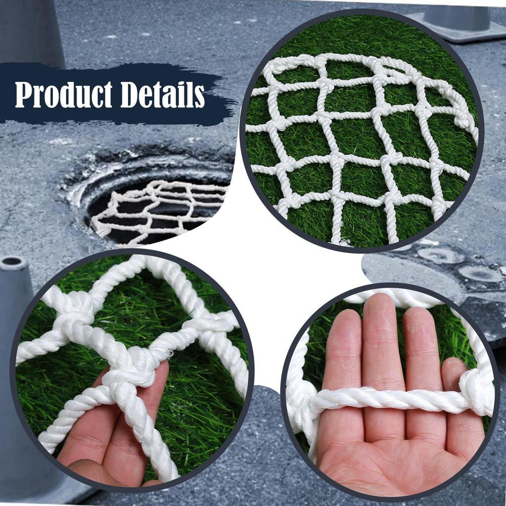 Round Net for Manholes in Subterranean Areas