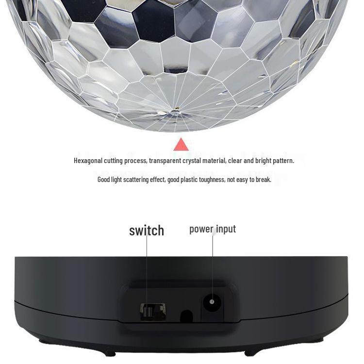 USB Rotating LED Disco Ball Party Light