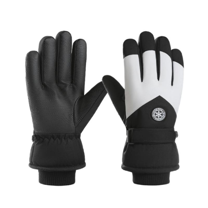 Winter Skiing Warm Gloves With Sensitive Touch Screen Thickened Waterproof Wear-Resistant Wind-Proof And Cold-Proof A2
