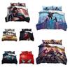 Spiderman Football Pattern Bedding Set 3-piece Bed Set For Students