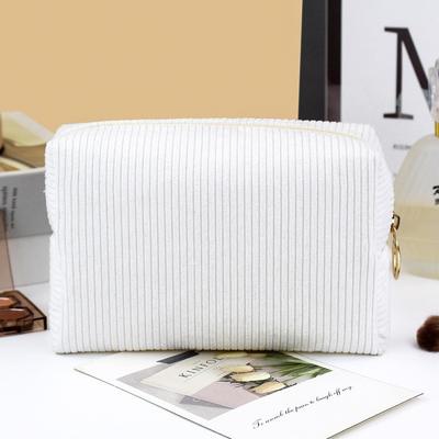 2024 Fashion Corduroy Large-Capacity Travel Cosmetic Storage Bag