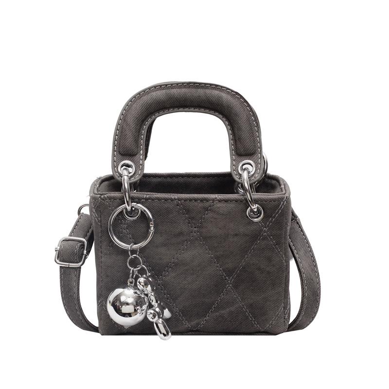 

Women s Retro Denim Mini Handbag & Coin Purse - Autumn/Winter Crossbody Parent-Child Style.
