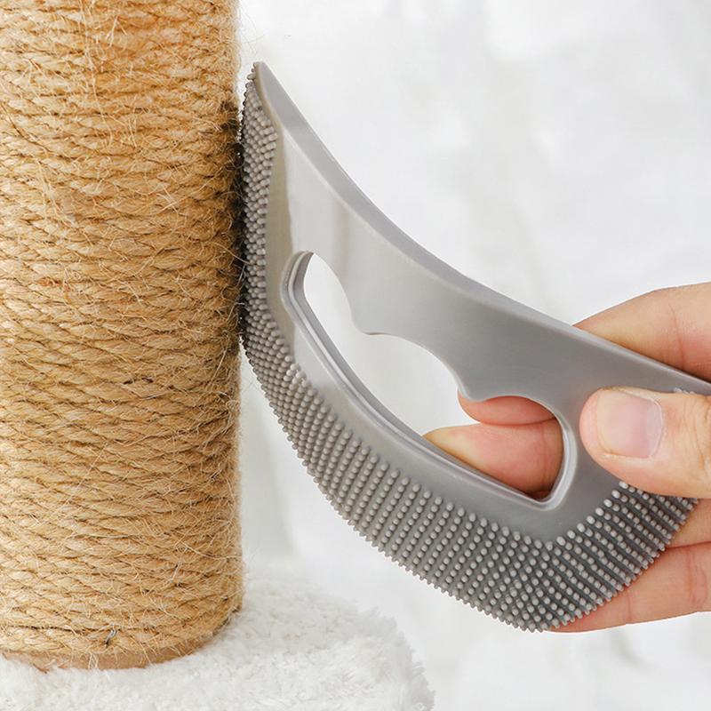 Hair Remover Brush Dogs Cats Hair Soft Rubber Brush Scraper Pet Lint Cleaning Tools Lightweight Ball Trimmer Pet Supplies