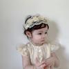 Flower Infant Hairband Korean Style Elastic Hair Hoop Sweet Lace Baby Headband  Photography Props