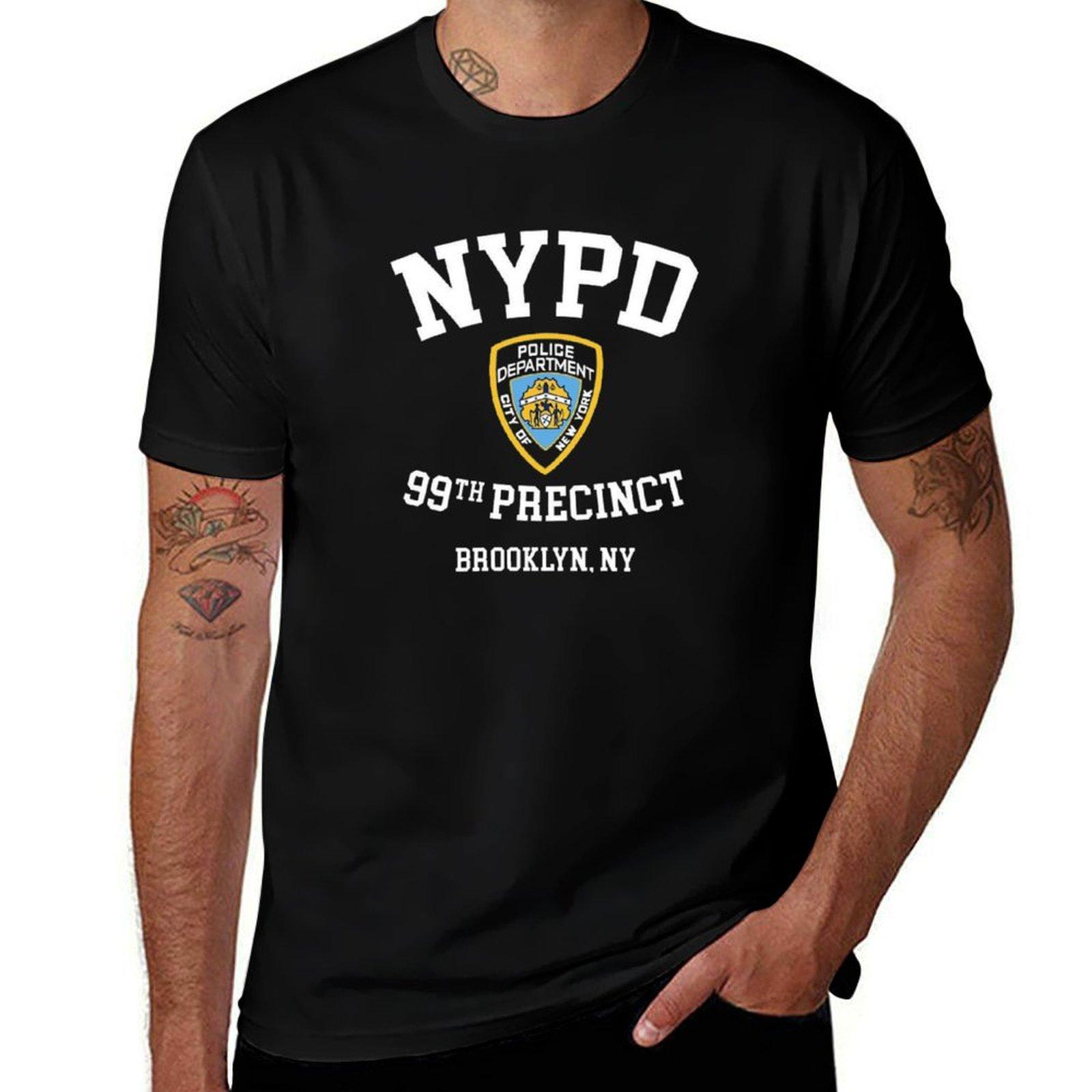 

Brooklyn 99 T-Shirt Tops Cute Tops Mens Graphic T-shirts Anime - Men s Summer Cotton Graphic Tee S разноцветный