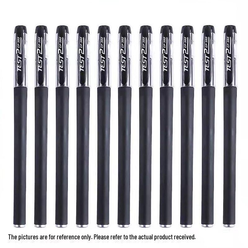 0.5mm Black & Red Non-breaking Bullet Tip Pen Refills - Full Needle Tube for Signature & Carbon Pens