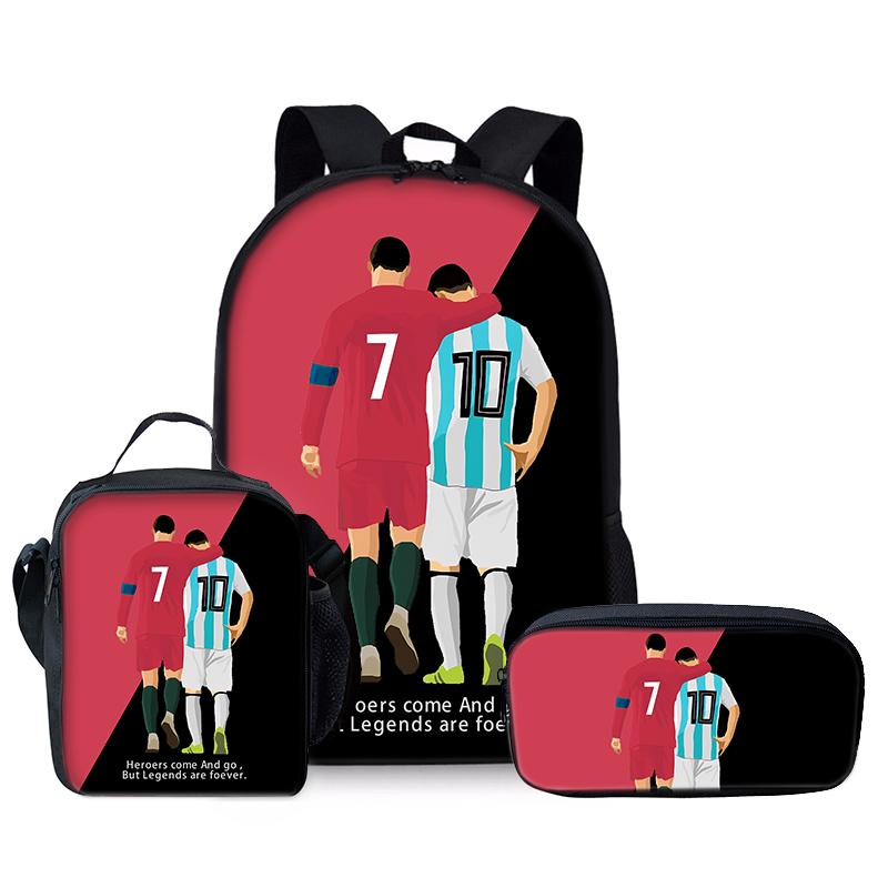 GamePad Double Layered Everyday Backpack For Male Plus Girls Best Gifts 2D Flat Comic School Backpack For Youth