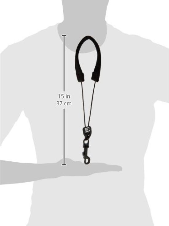 BG (BeeGee) Strap Nylon Snap Hook Curved Soprano Saxophone S85SH