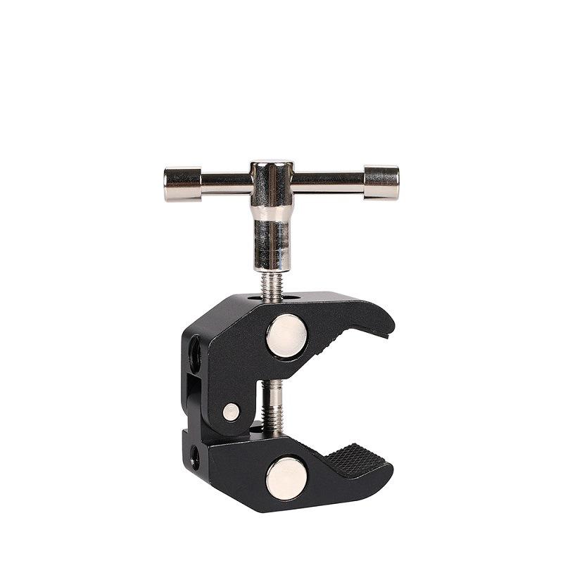 

Desktop C-Type Strong Clamp Magic Arm with Gooseneck Bracket for Live Broadcast and Multi-Purpose Use