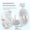 Compact Rechargeable Clip-on USB Fan for Desktop/Home/Dorms