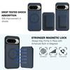 Wallet Case for Google Pixel 8 Pro Premium Leather Case Back Cover Magnetic Detachable with Trifold Wallet Card Holder Pocket for Google Pixel 9 Pro