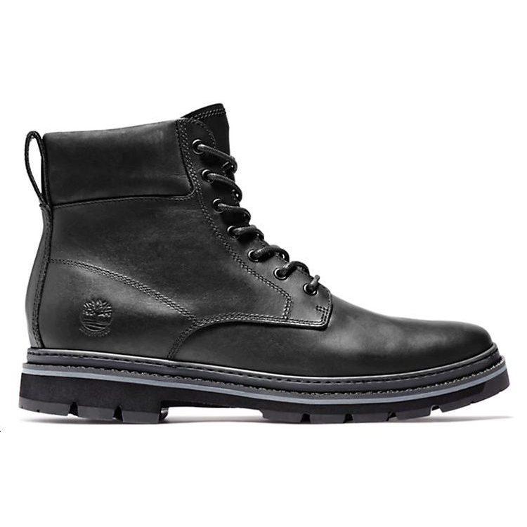 Timberland Port Union Waterproof Boots 'Black Full Grain' A2KYW015