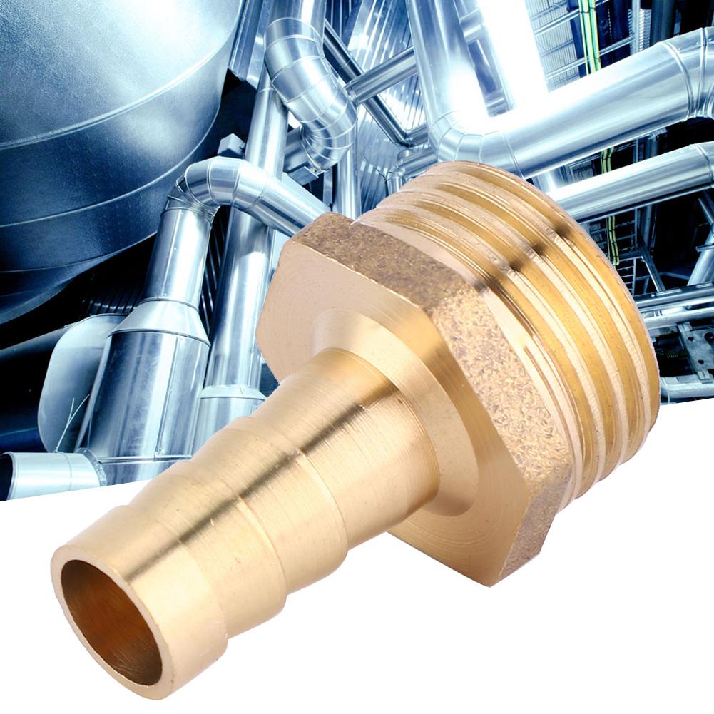 5pcs 10mm Hose Barb Tail Male BSP Connector Brass Fitting Adapter Coupler (3 4 )