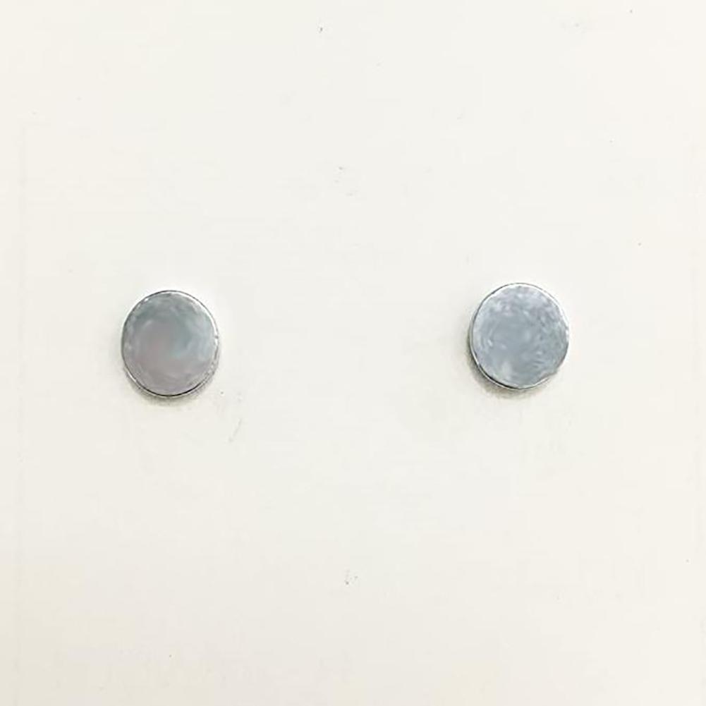 1 Pair Women Men Magnetic Therapy Hematite Earrings Weight Loss Ear Studs Jewelry Gift