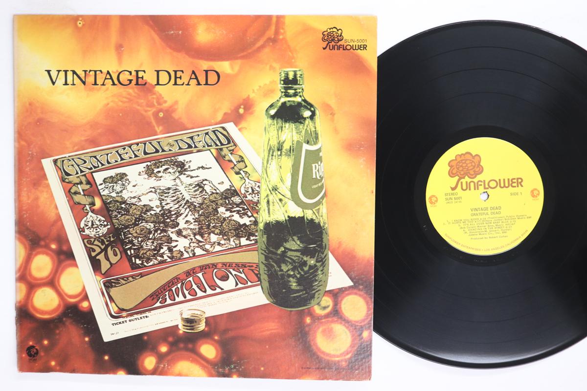 LP Record GRATEFUL DEAD  Vintage Dead SUN5001 SUNFLOWER 1970 US Rock Used