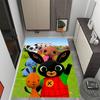 Bing And Friends In Garden Themed Anti-Slip Rugs - Polyester Home Decor, Suitable for Bedrooms, Living Rooms, Doorways, Studios, and Decorations