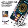 Bitcoin Money Phone Case For Samsung Galaxy S25 Edge S24 S23 FE S21 S20 S10 Plus S22 S26 Ultra Cover Clear Cases TPU Capa Shell