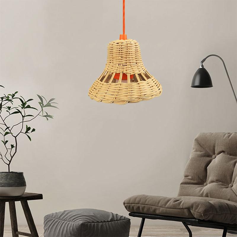 Handmade Lampshade Hand Woven Lamp-chimney Ornament Light Cover Bar Lighting Living Room Gift Creative Home Decor