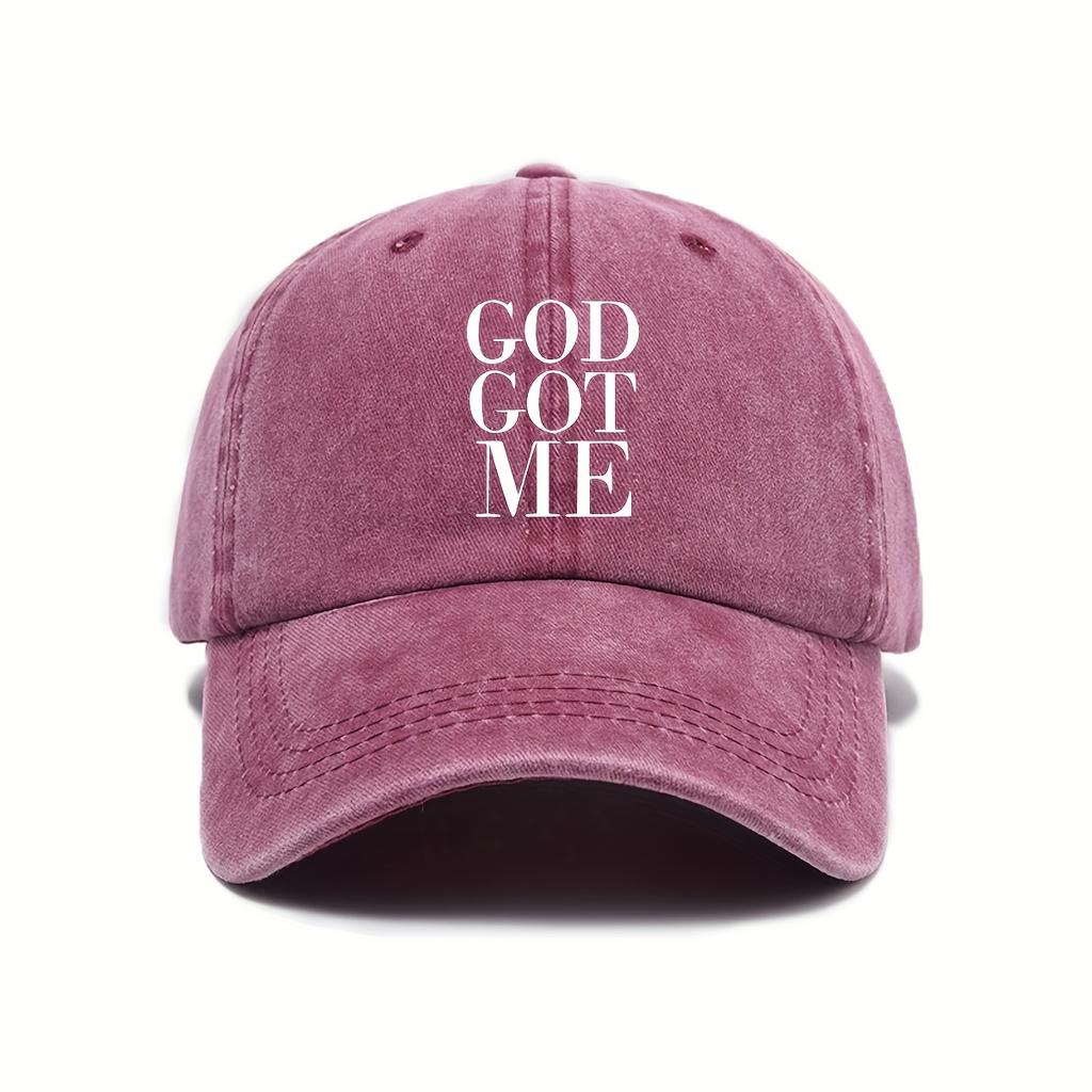 Letter printed baseball cap, retro style, spring and summer casual duck tongue hat for men and women in daily life