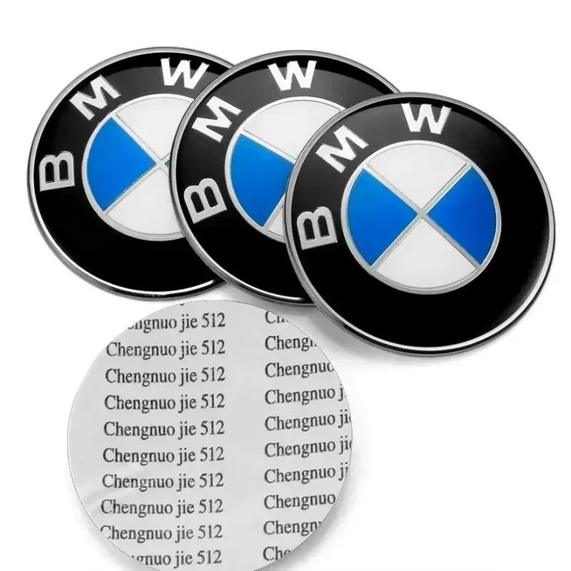 56/60/65/70mm Car Badge Wheel Center Cover Stickers Hub Caps Decal For BMW M M3 X5 X3 E46 E90 E39 F10 F20 F30 G20 E60 E36 E34 X6