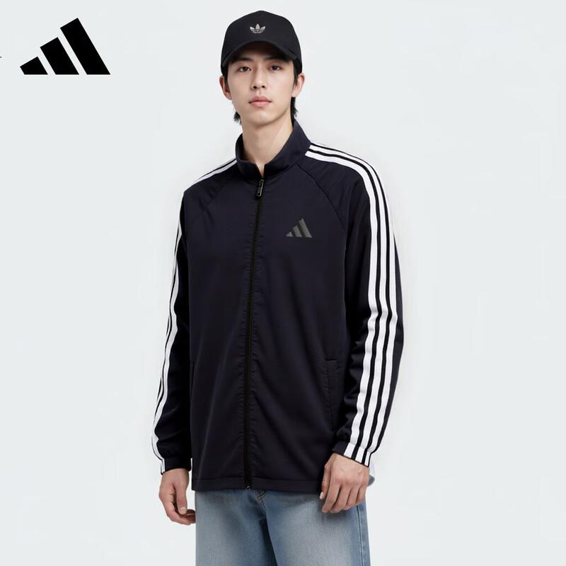 

Adidas Мужская тканая спортивная куртка M 3S A/M