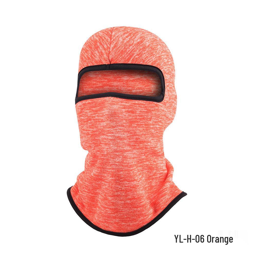 Unisex Fleece Balaclava: Warm Winter Hat & Neck Gaiter for Outdoor Cycling One Size