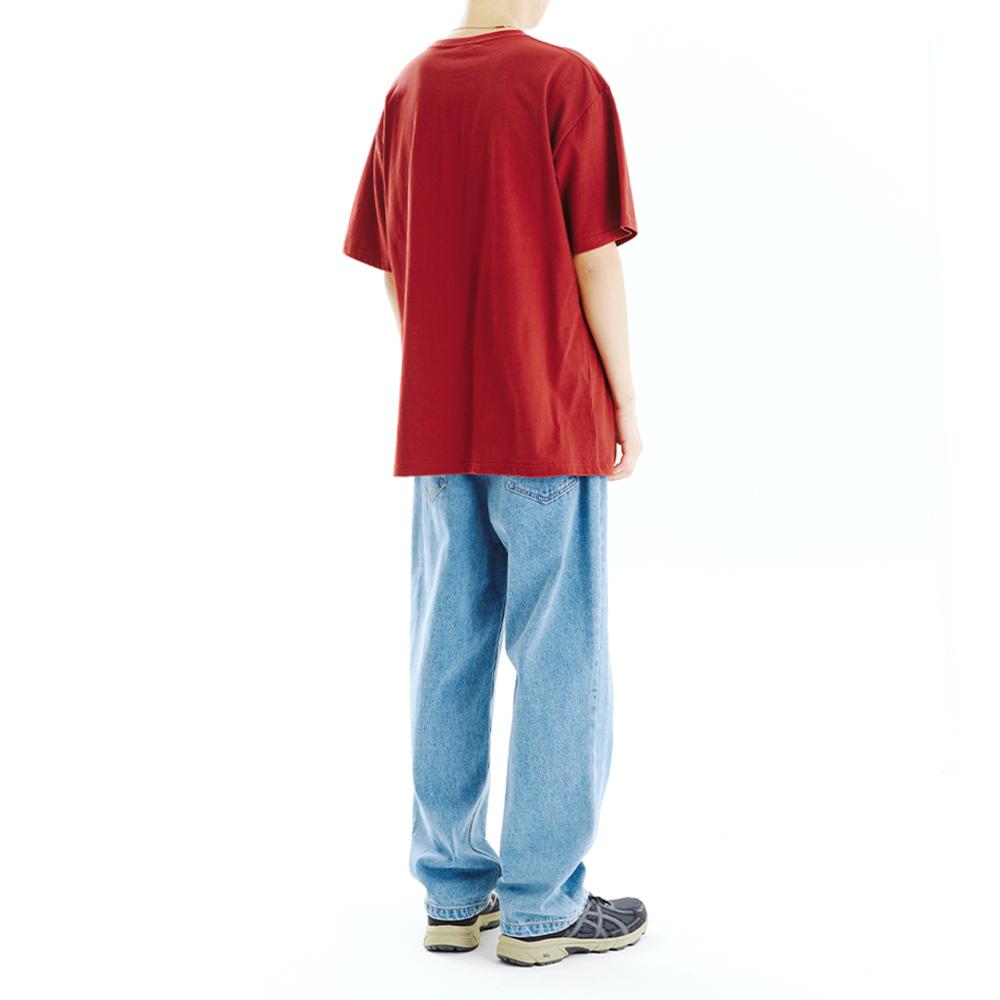 MAHAGRID Third Logo Tee Red(Mg2Cmmt508A)