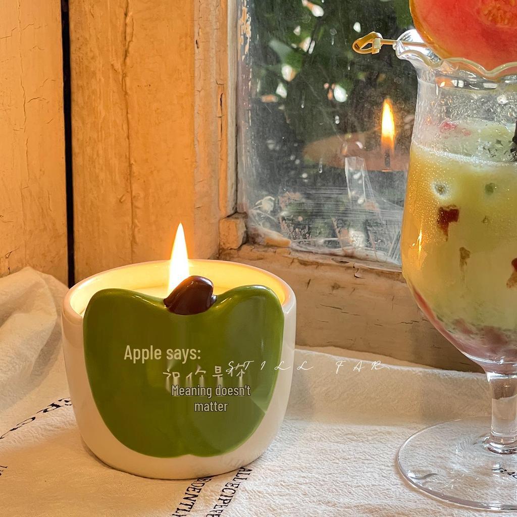 Apple Story Niche Bedroom Candles – Ideal Birthday Gifts for Men, Women, and Best Friends