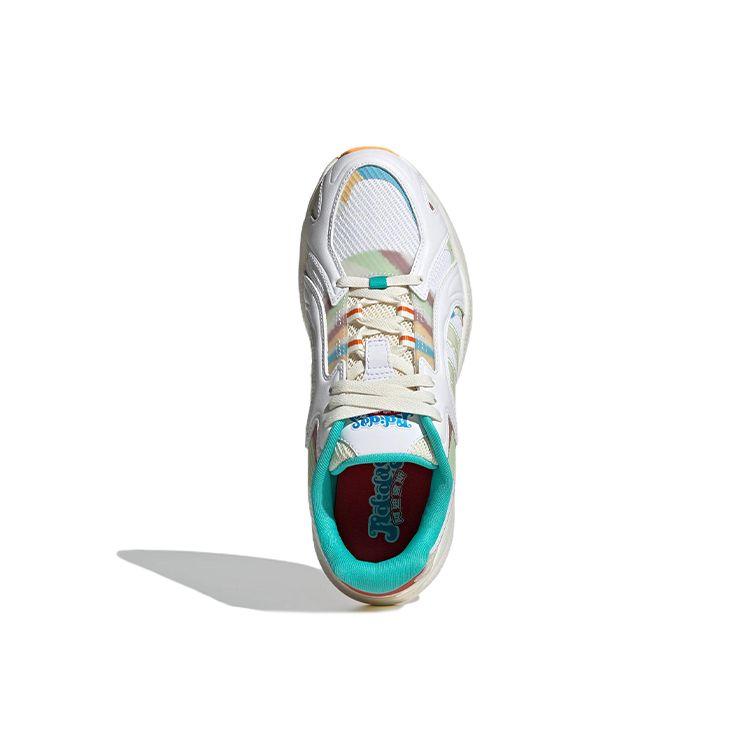 Adidas Neo Crazychaos Shadow 2.0 Fabric Leather Mesh Sports Comfortable Durable Low-Top Lifestyle Casual Shoes Unisex Sneaker White Blue HP8837