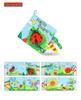Aipinqi Tear-Proof Crinkle Cloth Book for Early Education: Baby Puzzle Toy for 0-1 Year Olds
