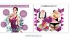 CREPUSCOLO The ultimate 3D cut luxury fabric bodysuit bust up body shaper hip up shapewear girdle underwear waistline! three-dimensional women's (XXL,