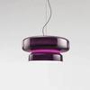 Modern restaurant LED pendant light colorful circular glass pendant light living room bedside home decoration lighting fixtures