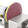Electric Rotary Polisher Table Disc Sander with 7 Variable Speed 20 Pieces 3-Inch Sanding Discs for