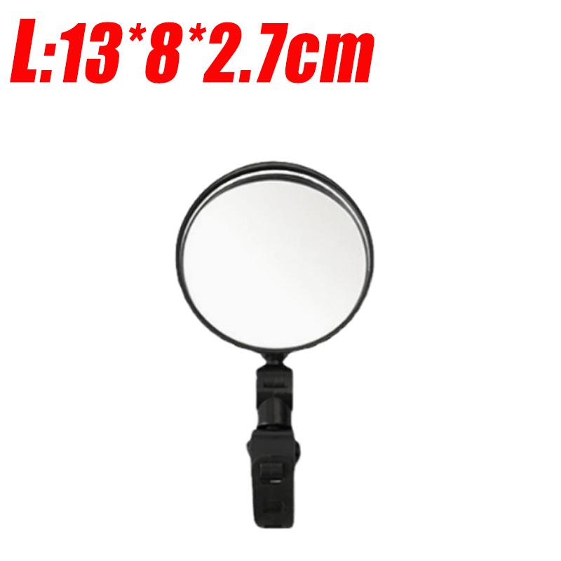 Universeller Riemen-Spiegel für Motorrad Fahrrad Schnelle Montage Verstellbarer Lenker Konvexer Rückspiegel für Fahrrad Roller E-Bike
