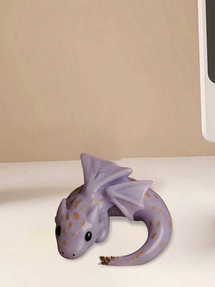 Cute Dragon Adoption Kit Lightweight Lovely Dragon Ornament Multi-Purpose Emotional Supporting Dragon Kit for Home Decor