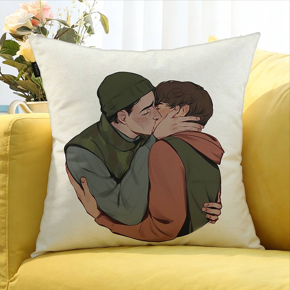 BByler FanarT World Various Sizes Square Pillow Case For Car Home Bedchamber Decor