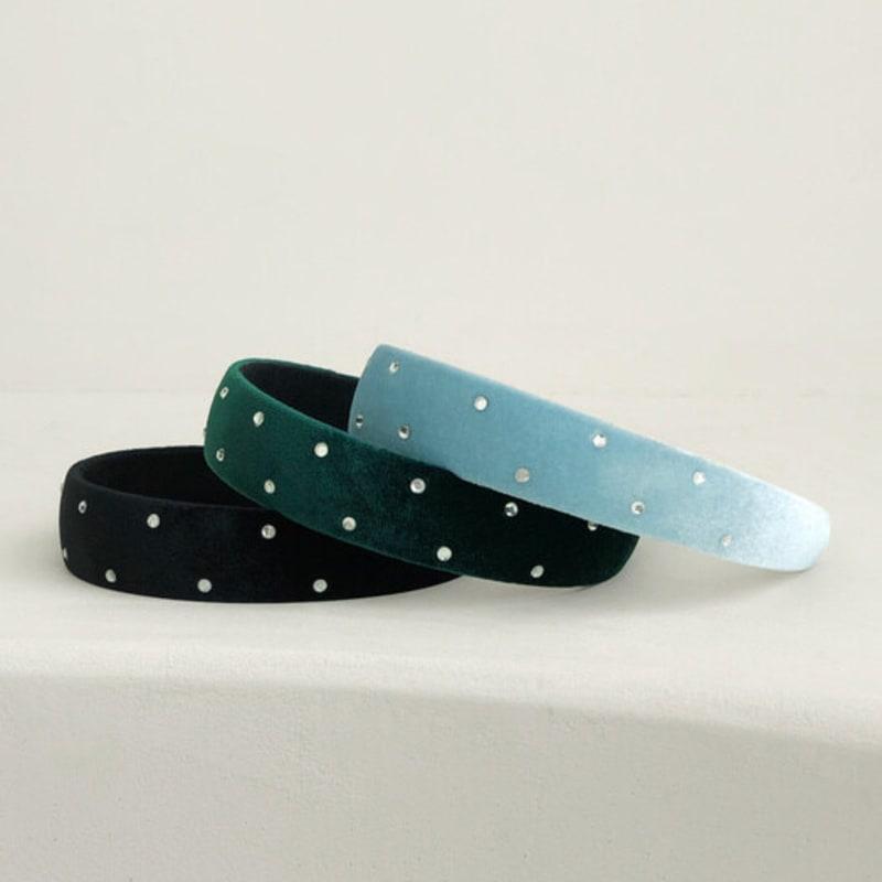 FANTASTIC PLANET cubic velvet hairband (3colors)