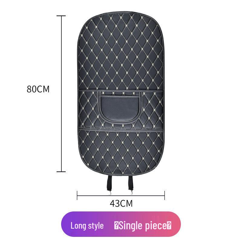 Car Seat Back Protector & Storage Bag - Anti-Kick, Dirt & Scratch Prevention