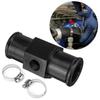 1Pc Black Water Temp Gauge Radiator Temperature Water Temp Joint Pipe Sensor 18MM 20MM 22MM 24MM Hose Adapter