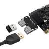 USB3.0 3.1 To USB A Socket Converter for Desktop Computer Motherboard Header 19PIN 20PIN To Dual USB Dual USB A Female Adapter
