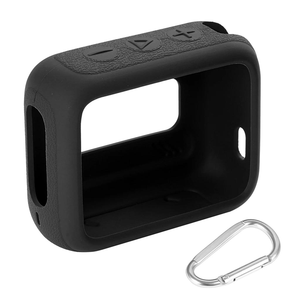 Shockproof Silicone Case for JBL GO 4 Portable Bluetooth Speaker with Carabiner for Travel and Protection