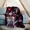 Personalized Custom Name Blanket - Overlord Print Design,Blanket for Sofa,Bed,Travel,Camping - Soft and Warm, Great Gift