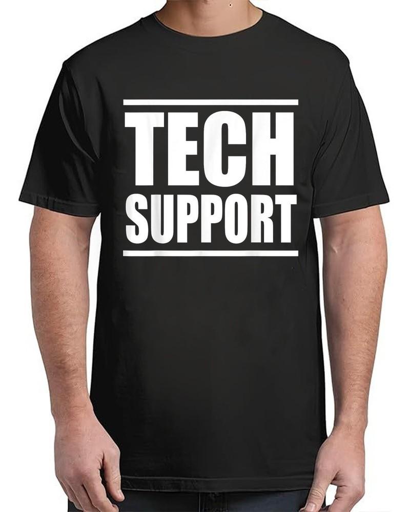 TECH SUPPORT Vintage Adult S-4XL Unisex T-Shirt S