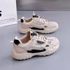 Mesh breathable new dad shoes women 2025 spring student sports running casual sports board shoes women Q3001